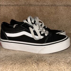 Vans Black and White Classic Sneakers